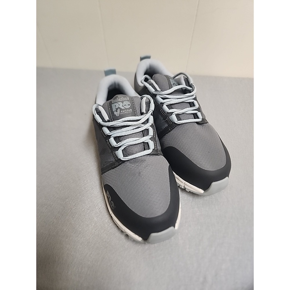 Timberland PRO Work Shoe Sz 8 Women Anti Fatigue Blue And Grey